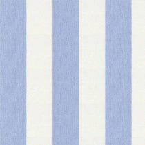 Devon Stripe Bluebell Curtain Tie Backs